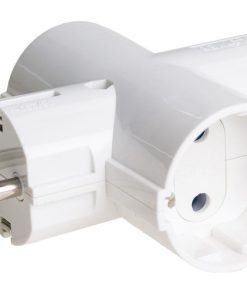 ADAPTADOR SCHUKO 3 VIAS  (16A-250V)
