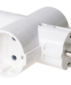 ADAPTADOR SCHUKO 3 VIAS (16A-250V)