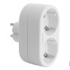 ADAPTADOR 2 VIAS FRONTAL SCHUKO (3.500w)