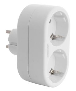 ADAPTADOR 2 VIAS FRONTAL SCHUKO (3.500w)