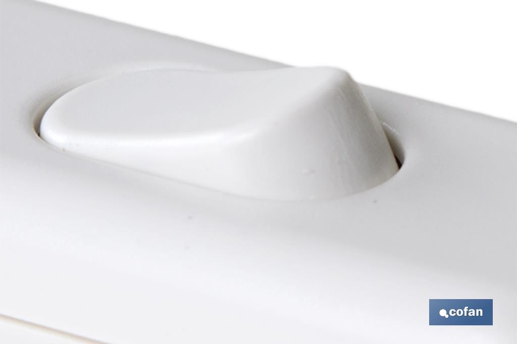 INTERRUPTOR AEREO BLANCO (4A-250V) 2 INTERRUPTOR AEREO BLANCO (4A-250V) - Imagen 2