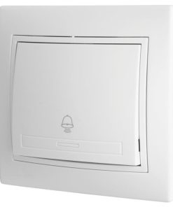 Alternative view of PULSADOR EMPOTRAR MODELO PACIFIC BLANCO 10A
