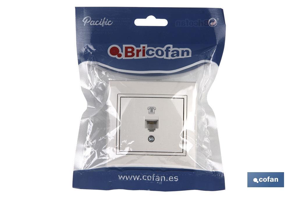 BASE TELEFONO EMPOTRAR BLANCA MODELO PACIFIC 3 BASE TELEFONO EMPOTRAR BLANCA MODELO PACIFIC - Imagen 3