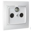 TOMA FINAL TV-SATÉLITE-RADIO MODELO PACIFIC 83X81 BLANCO 8 TOMA FINAL TV-SATÉLITE-RADIO MODELO PACIFIC 83X81 BLANCO