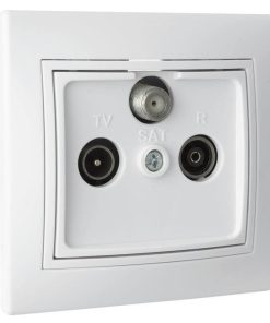 TOMA FINAL TV-SATÉLITE-RADIO MODELO PACIFIC 83X81 BLANCO