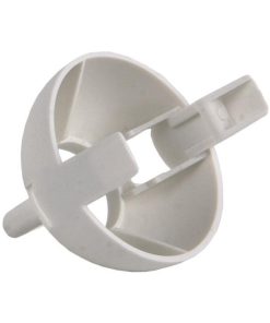 PORTALÁMPARAS PARA OBRA E-27 4A250V RESINA TERMOESTABLE BLANCO