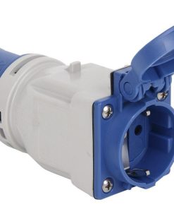 ADAPTADOR INDUSTRIAL CLAVIJA-BASE SCHUKO IP44 16A 230V