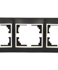 Alternative view of MARCO 3 ELEMENTOS HORIZONTAL NEGRO