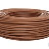 ROLLO CABLE H07V-K 1X2,5MM2 MARRÓN (100M) 6 ROLLO CABLE H07V-K 1X2,5MM2 MARRÓN (100M)