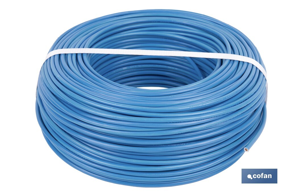 ROLLO CABLE H07V-K 1X4MM2 AZUL (100 M) 1 ROLLO CABLE H07V-K 1X4MM2 AZUL (100 M)