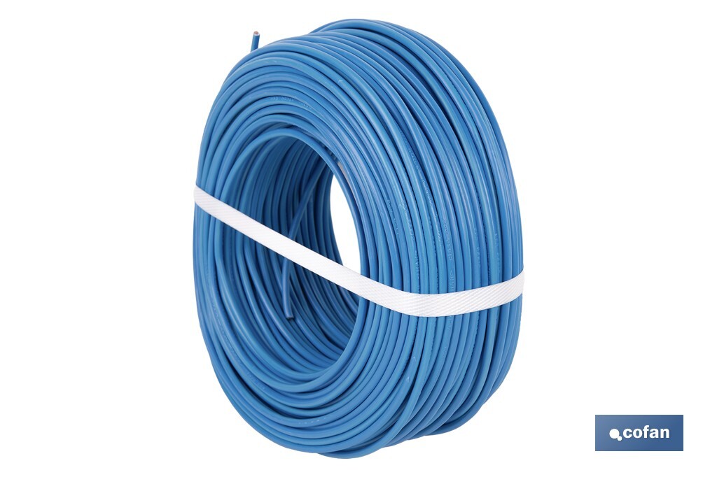 ROLLO CABLE H07V-K 1X4MM2 AZUL (100 M) 4 ROLLO CABLE H07V-K 1X4MM2 AZUL (100 M) - Imagen 4
