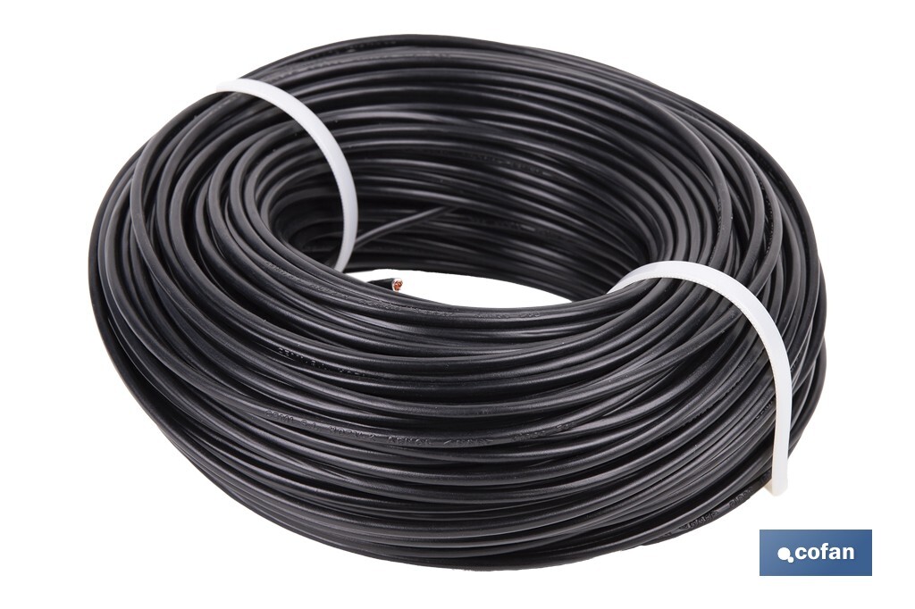 ROLLO CABLE H07V-K 1X4MM2 NEGRO (100 M) 1 ROLLO CABLE H07V-K 1X4MM2 NEGRO (100 M)