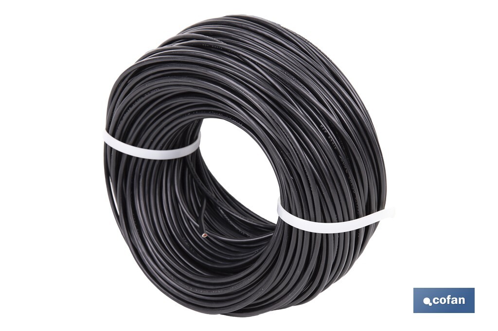 ROLLO CABLE H07V-K 1X4MM2 NEGRO (100 M) 4 ROLLO CABLE H07V-K 1X4MM2 NEGRO (100 M) - Imagen 4