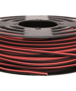 ROLLO 100M CABLE PARALELO ROJO/NEGRO (2X0,75)