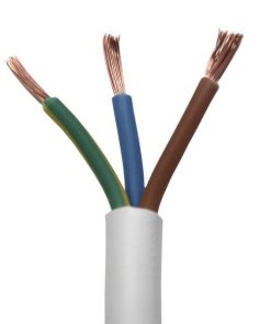 ROLLO 100M MANGUERA BLANCO H05VV-F (3X2,5MM)