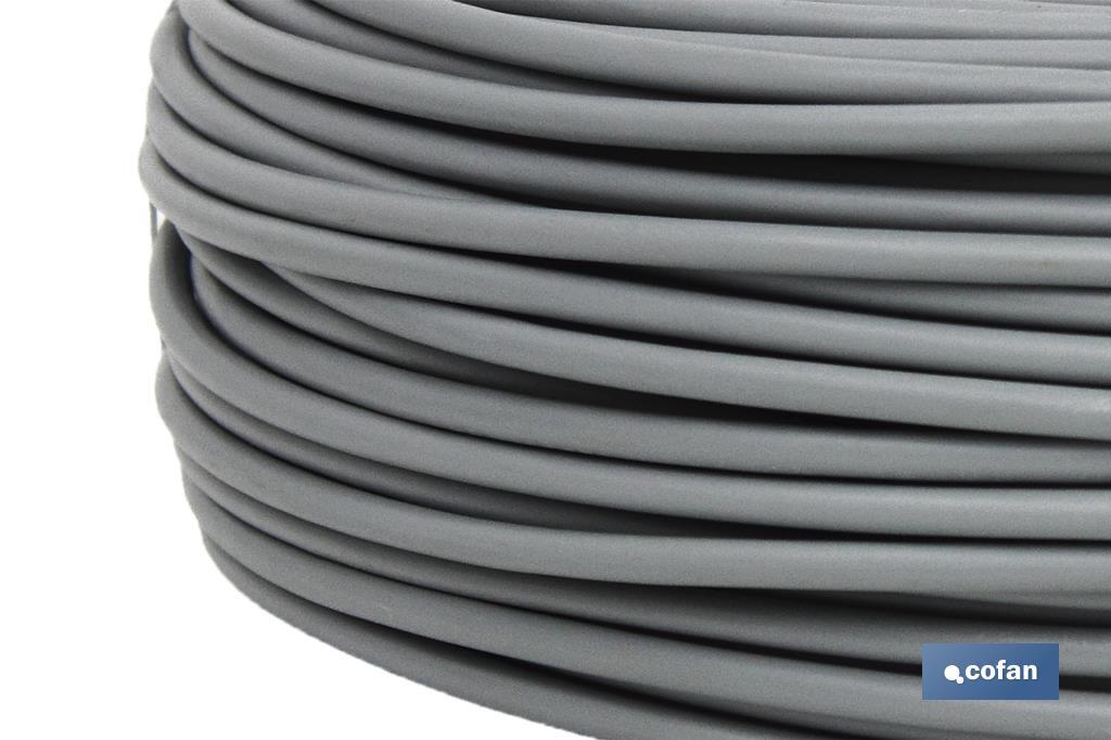 ROLLO CABLE H07V-K 1X6MM2 GRIS (100M) 2 ROLLO CABLE H07V-K 1X6MM2 GRIS (100M) - Imagen 2