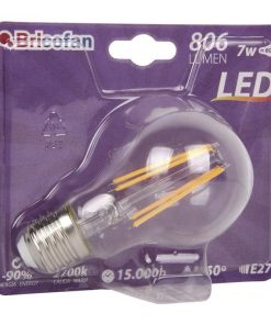 Alternative view of BOMBILLA LED CLASIC FILAMENTO E27 7W 806LM 2700K
