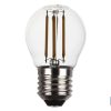 BOMBILLA LED ESFERICA FILAMENTO E27 4W 470LM 2700K 5 BOMBILLA LED ESFERICA FILAMENTO E27 4W 470LM 2700K