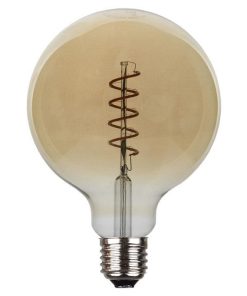 BOMBILLA LED GLOBO SPIRAL 4W E27 170LM 2200K