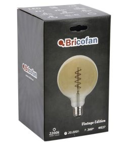 Alternative view of BOMBILLA LED GLOBO SPIRAL 4W E27 170LM 2200K