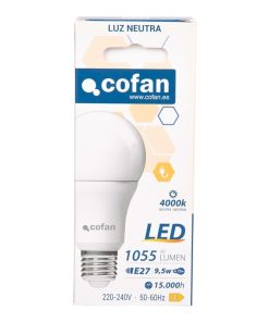 BOMBILLA LED CLASSIC E27 9.5 W 1055 LM 4000 K 7 BOMBILLA LED CLASSIC E27 9.5 W 1055 LM 4000 K