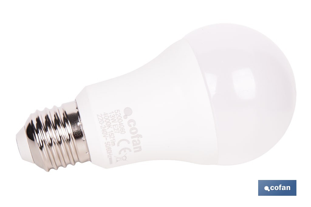BOMBILLA LED CLASSIC E27 13 W 1521 LM 4000 K 2 BOMBILLA LED CLASSIC E27 13 W 1521 LM 4000 K - Imagen 2