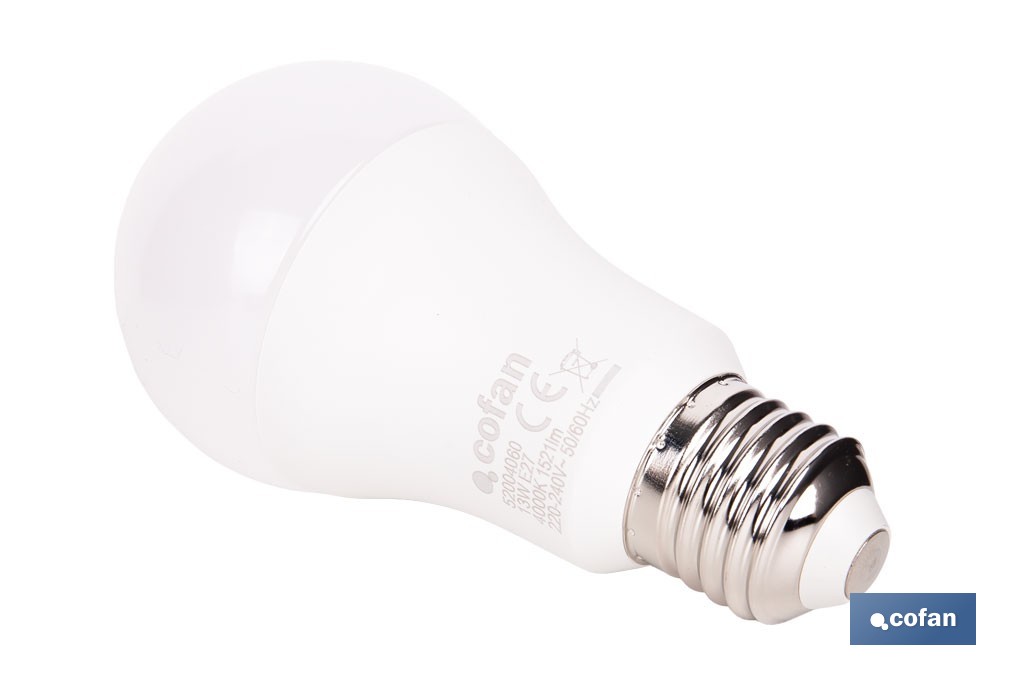 BOMBILLA LED CLASSIC E27 13 W 1521 LM 4000 K 3 BOMBILLA LED CLASSIC E27 13 W 1521 LM 4000 K - Imagen 3