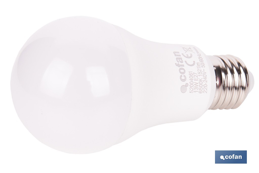 BOMBILLA LED CLASSIC E27 13 W 1521 LM 6500 K 2 BOMBILLA LED CLASSIC E27 13 W 1521 LM 6500 K - Imagen 2