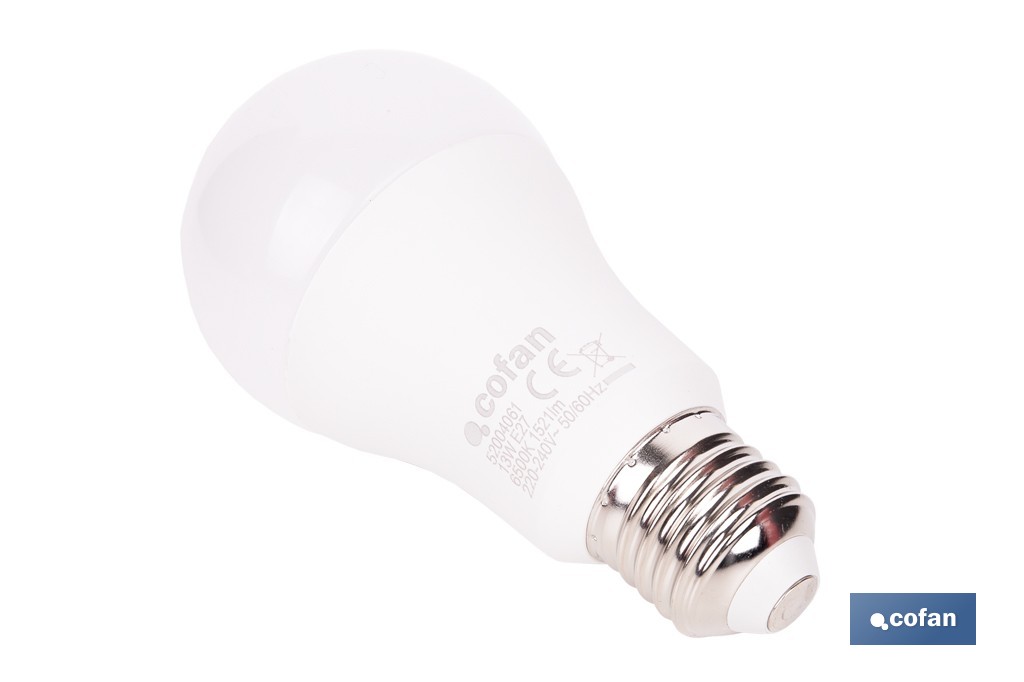 BOMBILLA LED CLASSIC E27 13 W 1521 LM 6500 K 3 BOMBILLA LED CLASSIC E27 13 W 1521 LM 6500 K - Imagen 3