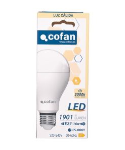 BOMBILLA LED CLASSIC E27 16 W 1901 LM 3000 K