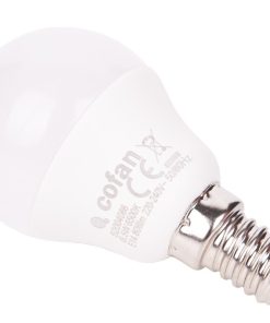 BOMBILLA LED ESFÉRICA E14 6.5 W 806 LM 6500 K 6 BOMBILLA LED ESFÉRICA E14 6.5 W 806 LM 6500 K