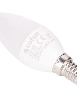 BOMBILLA LED VELA 6.5 W E14 806 LM 3000 K