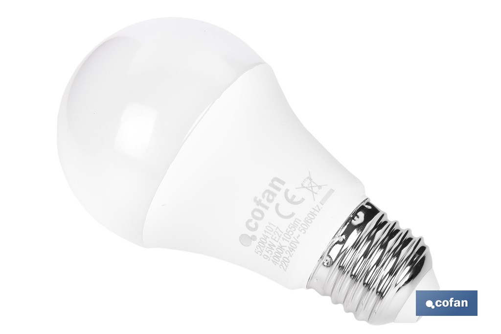 PACK DE 3 BOMBILLAS LED CLASSIC E27 9.5 W 1055 LM 4000 K 3 PACK DE 3 BOMBILLAS LED CLASSIC E27 9.5 W 1055 LM 4000 K - Imagen 3