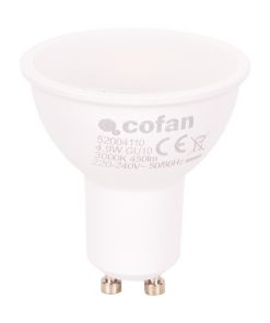BOMBILLA LED GU10 4.9 W 450 LM 3000 K