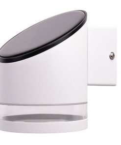 APLIQUE LED SOLAR BLANCO CON SENSOR 3,7 V 1,2 Ah IP65 3000 K 120 X 90 X 120 MM