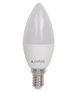 BOMBILLA LED 8W VELA E14 220º 810LM 4000K