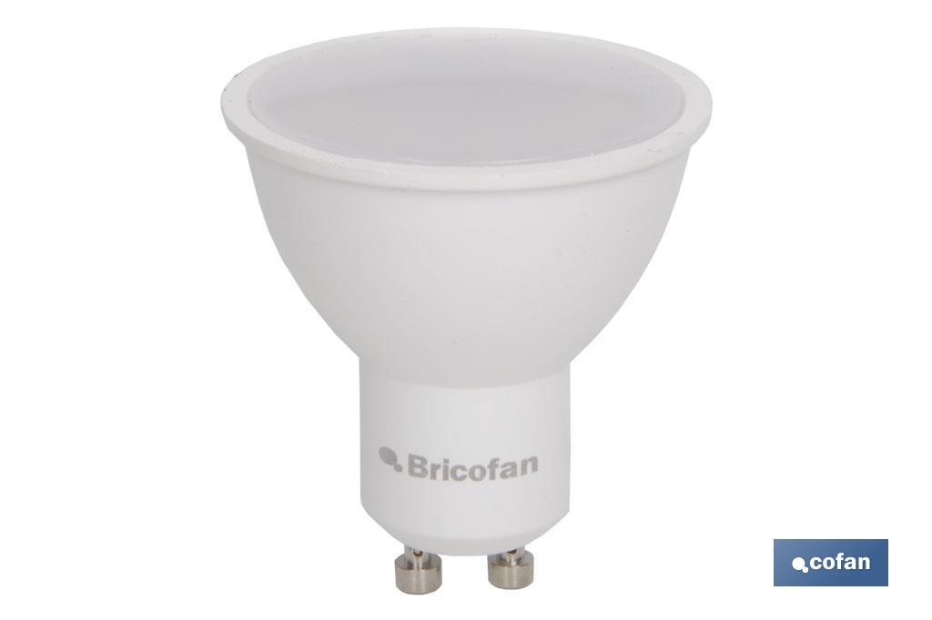 LÁMPARA LED GU-10 5W 110º 400LM 6500K 1 LÁMPARA LED GU-10 5W 110º 400LM 6500K