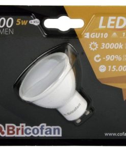 Alternative view of LÁMPARA LED GU-10 5W 110º 400LM 6500K