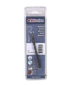 BL 1 UDS BROCA MUROS BRICOFAN 10 X 120 mm
