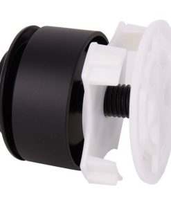 Alternative view of PULSADOR NEGRO CON MECANISMO INTERRUMPIBLE MODELO CANDABA
