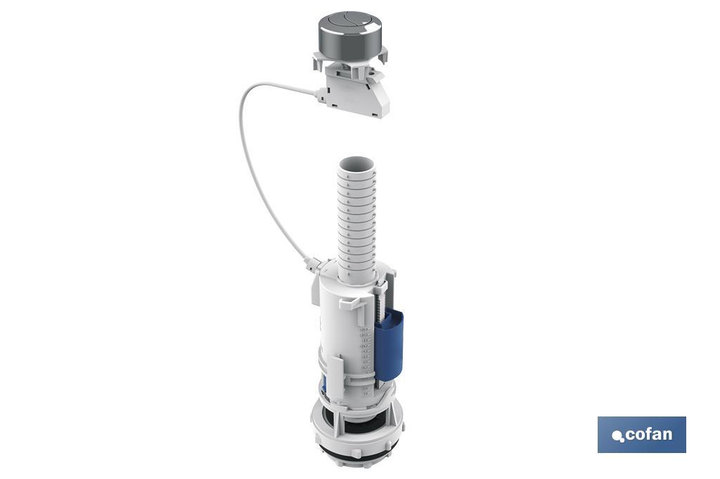 DESCARGADOR WC CON DOBLE PULSADOR MODELO EUME 1 DESCARGADOR WC CON DOBLE PULSADOR MODELO EUME