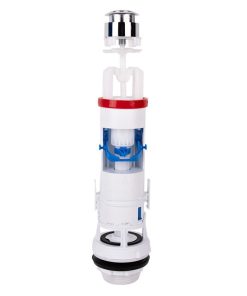 DESCARGADOR PARA WC CON DOBLE PULSADOR Y BASE ROSCADA MODELO TAMBRE