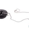 CONJUNTO DE TAPÓN PARA VÁLVULA Y CADENA CON DOS ANILLAS 250 MM 2 CONJUNTO DE TAPÓN PARA VÁLVULA Y CADENA CON DOS ANILLAS 250 MM