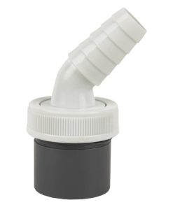 CONEXIÓN PVC Ø40 MM CON TOMA AUXILIAR PARA ELECTRODOMÉSTICOS