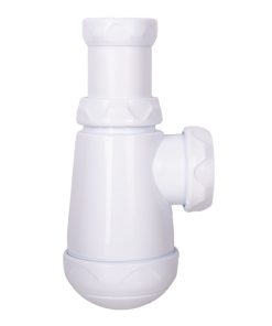 SIFÓN DE BOTELLA CON SALIDA Ø32-40 MM Y RACOR 1 1/4
