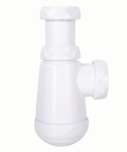SIFÓN DE BOTELLA CON SALIDA Ø32-40 MM Y RACOR 1 1/2-1 1/4