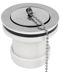 VÁLVULA LAVABO-BIDÉ 1 1/2 x 70 TAPÓN METÁLICO