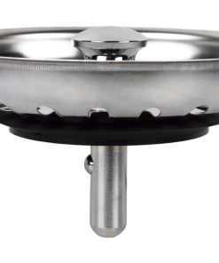 REJILLA FILTRO CESTA DESAGÜE PASADOR METALICO Ø80 MM