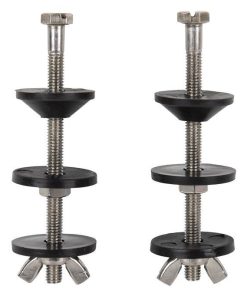 SET 2 PCS TORNILLOS FIJACIÓN TAZA-CISTERNA 6 X 90