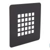 REJILLA DE DUCHA EN NEGRO MATE 125 X 125 MM 8 REJILLA DE DUCHA EN NEGRO MATE 125 X 125 MM